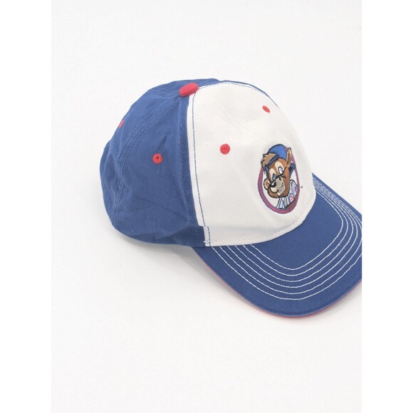 Melonwear Chicago Cubs Mascot Cubby Baseball Logo Fitted Hat Cap Clarks Crew OS - Picture 2 of 5